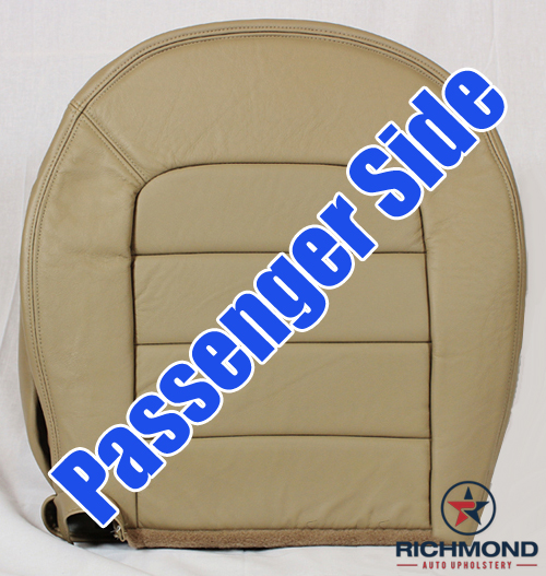 2002 2005 Ford Explorer Limited Leather Seat Cover Passenger Bottom Tan Richmond Auto Upholstery - 2002 Ford Explorer Bottom Seat Cover