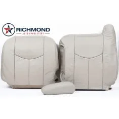2003-2006 GMC Yukon & Yukon XL SLT SLE Replacement Leather Seat Covers: Driver Side Complete, Tan