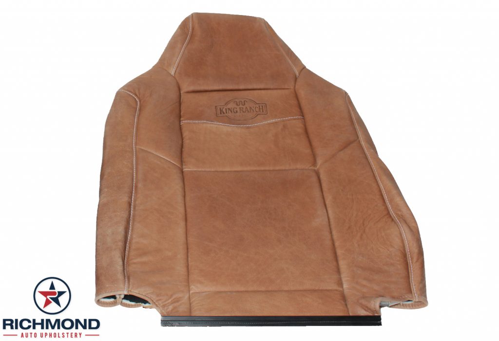 20032007 Ford F350 King Ranch Replacement Leather Seat Cover Driver Side Lean Back, King