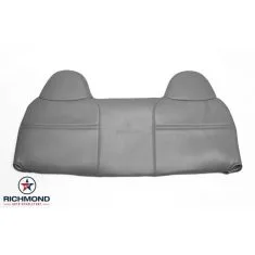 2003-2007 Ford F-350 XL Replacement Vinyl Lean Back Bench Seat Cover: Gray