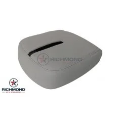 2007-2014 Chevy Silverado 1500 2500 3500 Z71 LT LS LTZ Replacement Leather Center Console Lid Cover, Gray