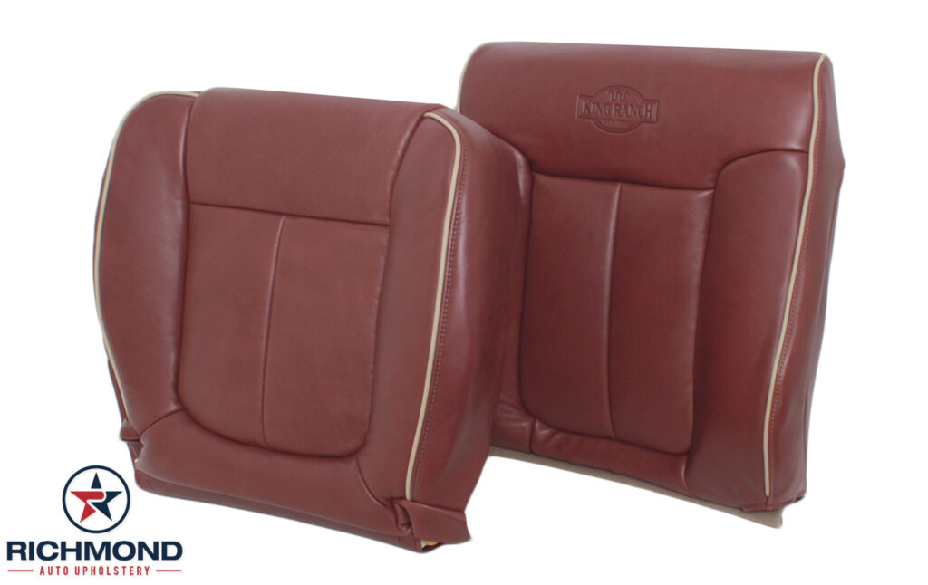 20092012 Ford F150 King Ranch Replacement Leather Seat Cover Driver & Passenger Complete