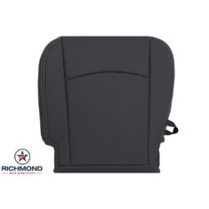 2013-2018 Dodge Ram 1500 Sport Replacement Leather Seat Cover: Driver Side Bottom, Black Perforated