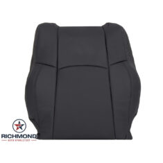 2013-2018 Dodge Ram 1500 Sport Replacement Leather Seat Cover: Driver Side Lean Back, Black Perforated