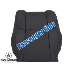 2013-2018 Dodge Ram 1500 Sport Replacement Leather Seat Cover: Passenger Side Lean Back, Black Perforated