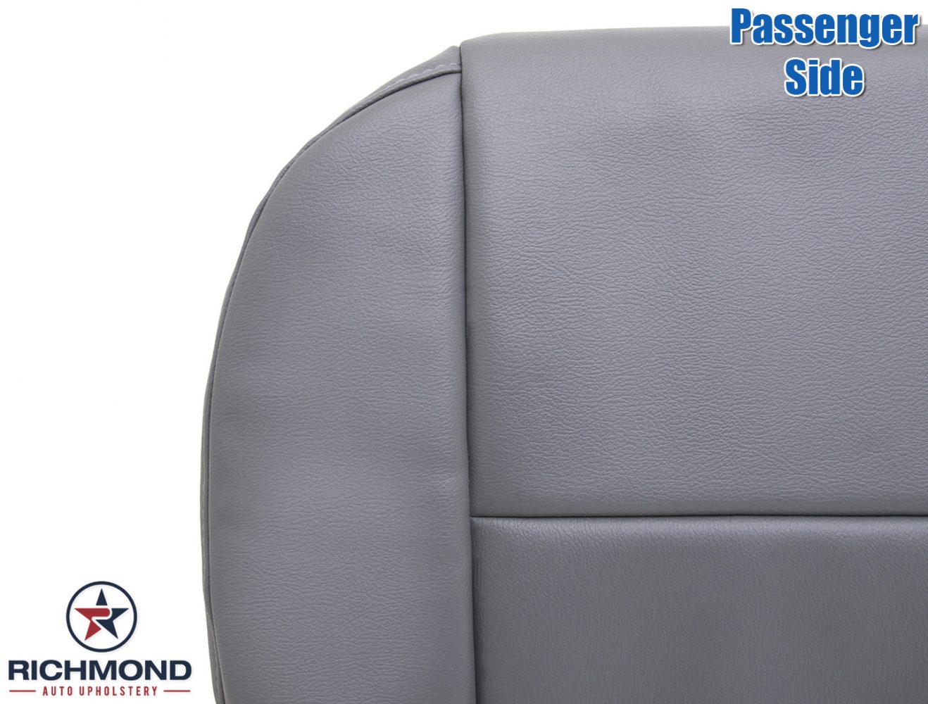 Gray Driver or Passenger Bottom Vinyl Seat Cover Fits Ford Transit 2015-2019