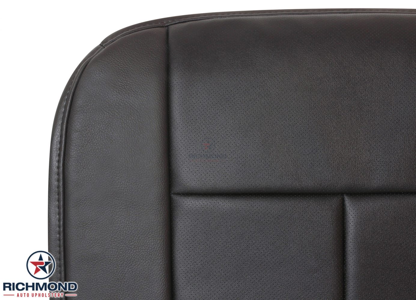 2015-2017 Ford Expedition-Driver Side Bottom PERFORATED Leather Seat Cover Black