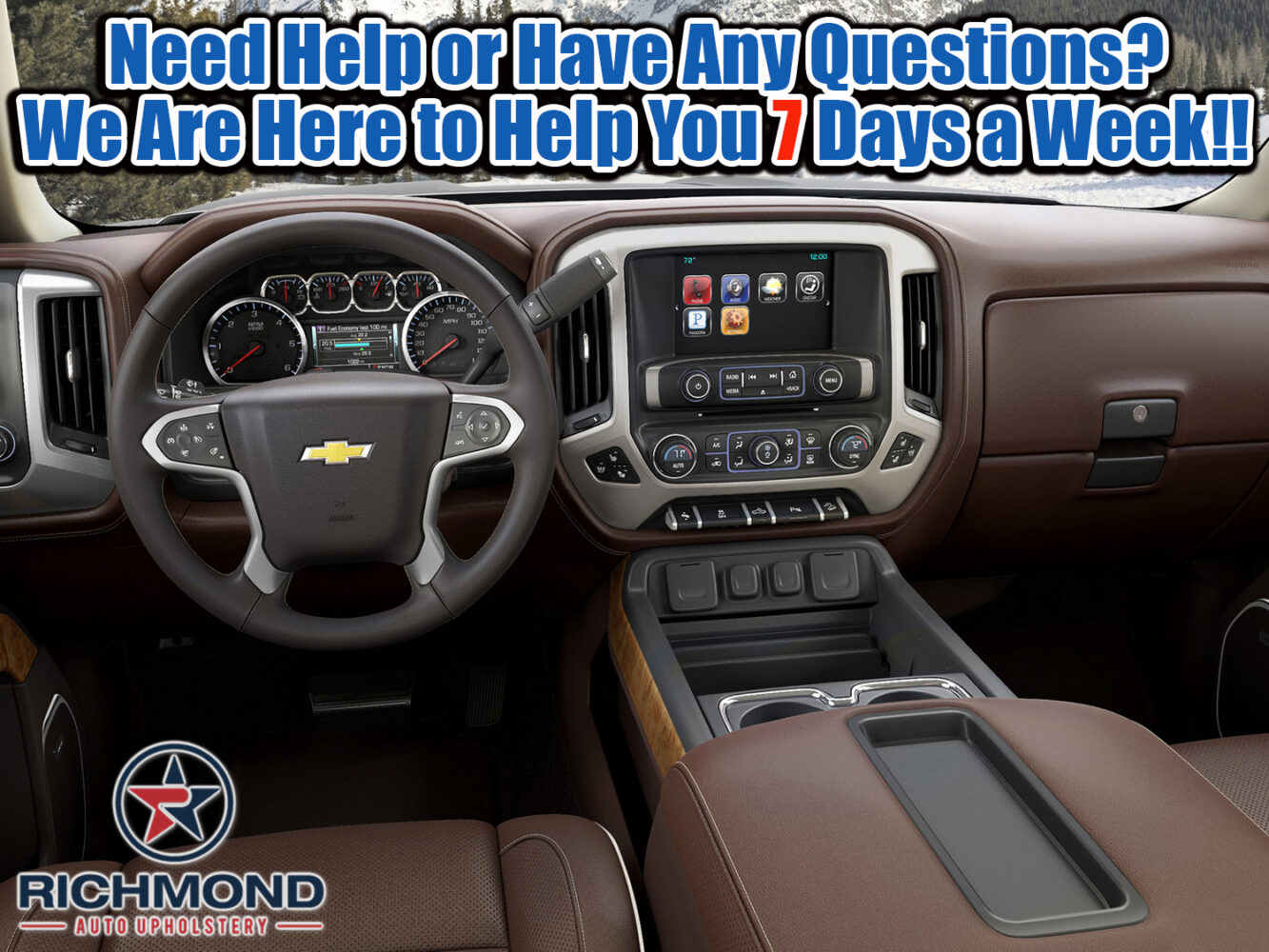 Interior 2019 Chevrolet Z71 2019 Chevrolet Silverado 1500 High