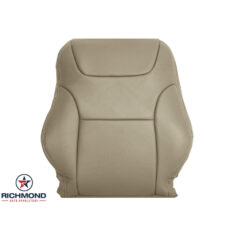 2005-2010 Honda Odyssey Replacement Leather Seat Cover: Driver Side Lean Back, Tan