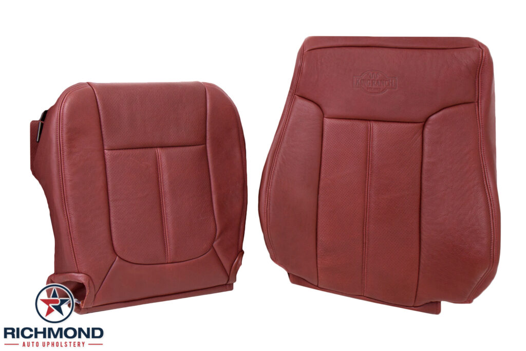 20112014 Ford F350 King Ranch Replacement Leather Seat Cover Driver & Passenger Complete