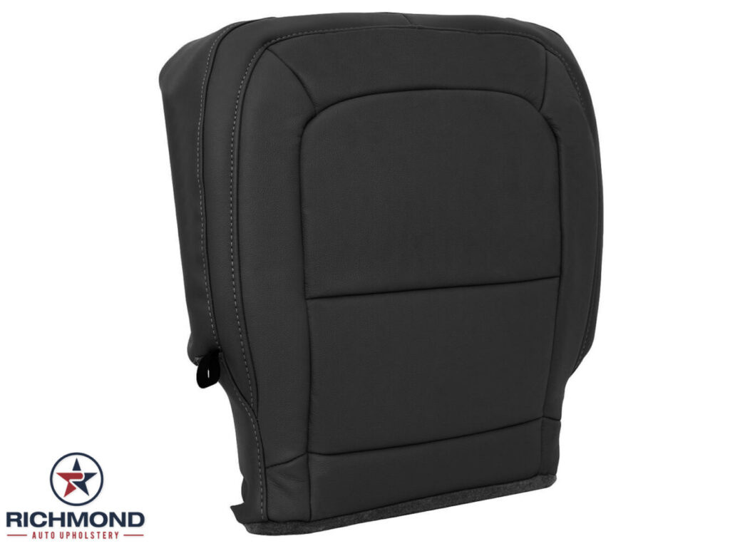 20152022 GMC Canyon SLT Leather Seat Cover Driver Bottom, Black