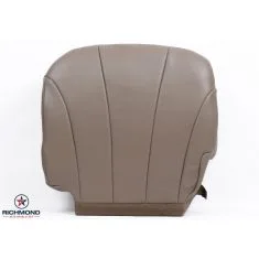 2001-2002 Chevy Silverado W/T Base Work Truck Replacement Vinyl Seat Cover: Driver Side Bottom, Medium Neutral "Tan"