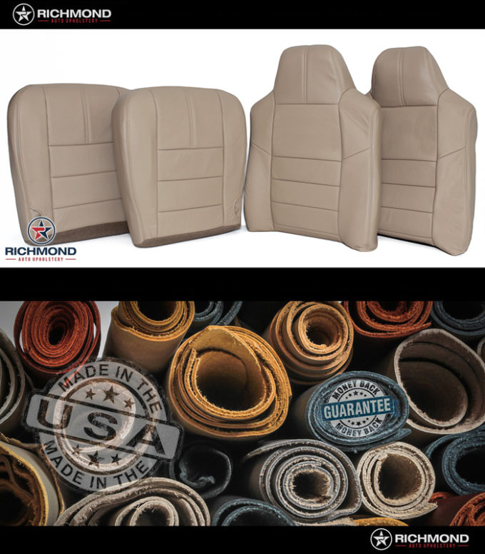 20082010 Ford F350 Lariat Leather Seat Cover Driver Side Complete
