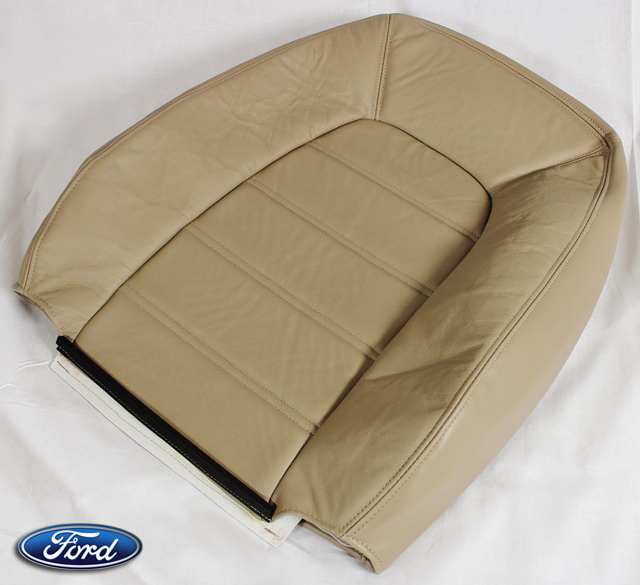 2002 2005 Ford Explorer Xlt Xls Leather Seat Cover Driver Lean Back Tan Richmond Auto Upholstery - 2002 Ford Explorer Bottom Seat Cover