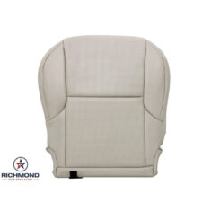 2010-2013 Lexus GX460 Replacement Perforated Leather Seat Cover: Driver Side Bottom, Off White Perforated