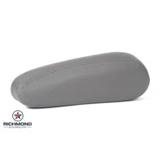 2003-2006 Cadillac Escalade Leather Armrest Cover: Driver Side Armrest, Gray