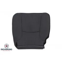 2002-2005 Dodge Ram 1500 Work Truck Replacement Cloth Seat Cover: Driver Side Bottom, Dark Gray