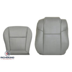 2003-2005 Honda Pilot Replacement Leather Seat Covers: Driver Side Complete, Gray Perforated