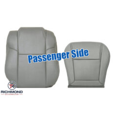 2003-2005 Honda Pilot Replacement Leather Seat Covers: Passenger Side Complete, Gray Perforated