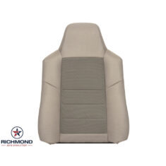 2003-2007 Ford F-250 XLT Crew-Cab Single-Cab Replacement Cloth Seat Cover: Driver Side Lean Back, Tan