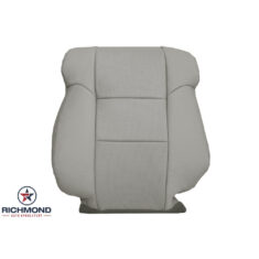 2009-2014 Acura TSX Sedan & Wagon Replacement Leather Seat Cover: Driver Side Lean Back, Graystone Perforated