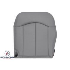 1995-1997 Chevy Blazer LT LS Replacement Leather Seat Cover: Driver Side Bottom, Gray