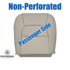 1995-2000 Lexus LS400 Replacement Leather Seat Cover: Passenger Side Bottom, Tan Non-Perforated