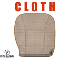 1997-1998 Jeep Cherokee Sport SE Replacement Cloth Seat Cover: Driver Side Bottom, Tan Saddle