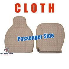 1997-1998 Jeep Cherokee Sport SE Replacement Cloth Seat Covers: Passenger Side Complete, Tan Saddle