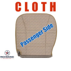1997-1998 Jeep Cherokee Sport SE Replacement Cloth Seat Cover: Passenger Side Bottom, Tan Saddle