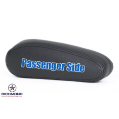 1999-2002 Chevy Silverado LT LS Z71 Leather Armrest Cover: Passenger Side Armrest, Dark Gray