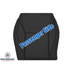 1999-2002 Saab 9-3 Viggen Replacement Leather Seat Cover: Passenger Side Bottom, Black