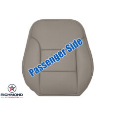 2000-2001 Lincoln LS Replacement Leather Seat Cover: Passenger Side Lean Back, Tan Non-Perforated
