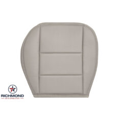 2002 Lincoln LS Replacement Leather Seat Cover: Driver Side Bottom, Light Tan Non-Perforated