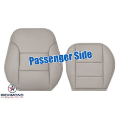 2002 Lincoln LS Replacement Leather Seat Covers: Passenger Side Complete, Light Tan Non-Perforated