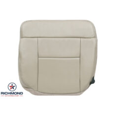 2004 Ford F-150 Lariat Replacement Leather Seat Cover: Driver Side Bottom, Tan