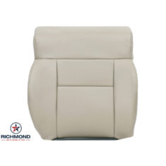 2004 Ford F-150 Lariat Replacement Leather Seat Cover: Driver Side Lean Back, Tan