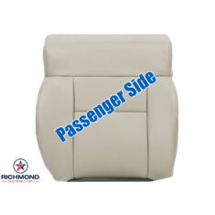2004 Ford F-150 Lariat Replacement Leather Seat Cover: Passenger Side Lean Back, Tan