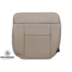 2005-2008 Ford F-150 Lariat Replacement Leather Seat Cover: Driver Side Bottom, Tan