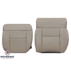 2005-2008 Ford F-150 Lariat Replacement Leather Seat Covers: Driver Side Complete, Tan