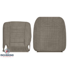 2006-2009 Dodge Ram 3500 ST Work Truck Base Replacement Cloth Seat Covers: Driver Side Complete, Tan Khaki