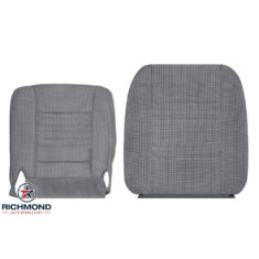 2006-2009 Dodge Ram 3500 ST Work Truck Base Replacement Cloth Seat Covers: Driver Side Complete, Gray