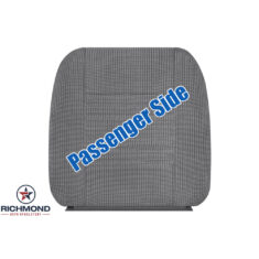 2006-2009 Dodge Ram 3500 ST Work Truck Base Replacement Cloth Seat Cover: Passenger Side Lean Back, Gray