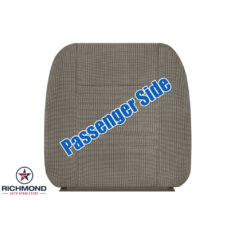 2006-2009 Dodge Ram 3500 ST Work Truck Base Replacement Cloth Seat Cover: Passenger Side Lean Back, Tan Khak