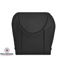 2009-2012 Toyota Rav4 Sport Replacement Leather Seat Cover: Driver Side Bottom, Black Perforated