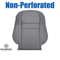 2007-2011 Honda CR-V Replacement Leather Seat Cover: Driver Side Lean Back, Gray