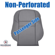 2007-2011 Honda CR-V Replacement Leather Seat Cover: Passenger Side Lean Back, Gray