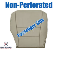 2007-2011 Honda CR-V Replacement Leather Seat Cover: Passenger Side Bottom, Tan