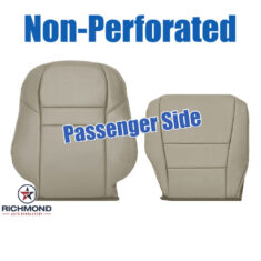 2007-2011 Honda CR-V Replacement Leather Seat Covers: Passenger Side Complete, Tan