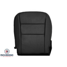 2009-2012 Ford Fusion Replacement Leather Seat Cover: Driver Side Bottom, Black